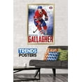 thumbnail image 2 of NHL Montreal Canadiens - Brendan Gallagher 18 Wall Poster, 22.375" x 34", Framed, 2 of 3