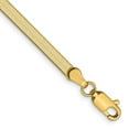 thumbnail image 6 of 14K Yellow Gold 3.0mm Silky Herringbone Chain, 6 of 6