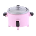 thumbnail image 2 of Cocina eléctrica de casa de muñecas Sunnimix accesorios de Utensilios de Cocina rosa 1:12, 2 of 8