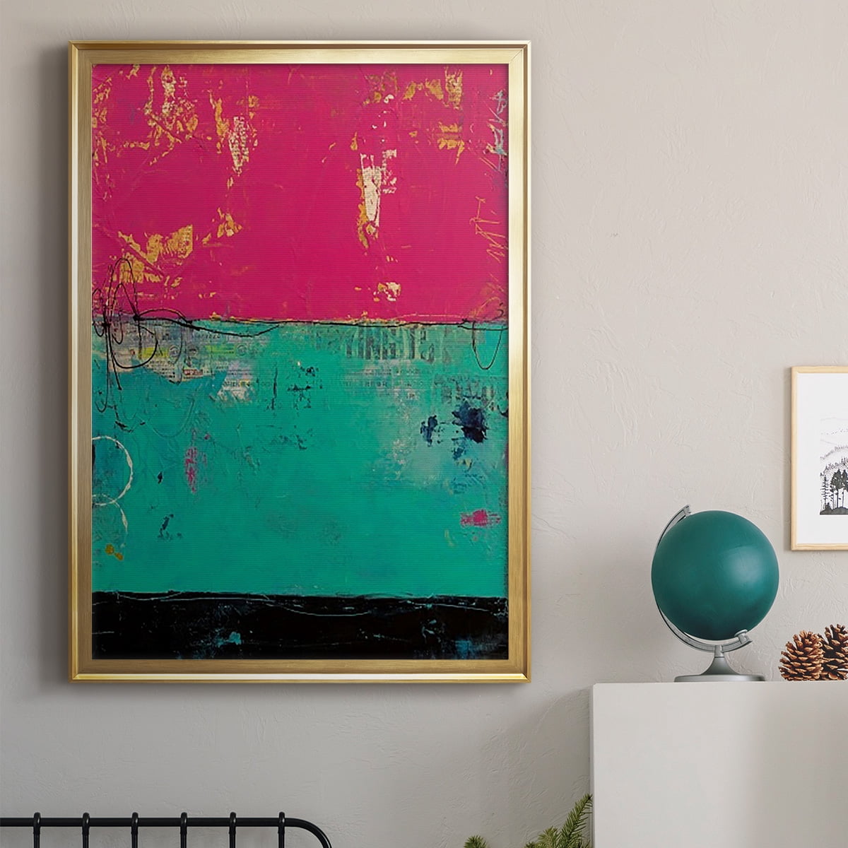 Good Mood Premium Framed Print, in Gold, Black, or Silver - Ready to Hang
