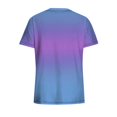 thumbnail image 5 of Hauts de Sarrau pour Femmes Manches Courtes Col en V Hauts Uniforme Imprimé Poches Blouse Soins Infirmiers Liquidation, 5 of 5