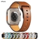 thumbnail image 2 of 42 44 45mm 49mm Adecuado Compatible Correa de Cuero Genuino Compatible Amazfit Compatible Samsung Active 2 40/44mm Gear S3 Pulsera Huawei Gt/gt2/2e Galaxy Watch 4 Clas, 2 of 5