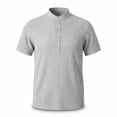 thumbnail image 4 of Timoontee Men's Short Sleeve Basic T Shirt Breathable Fabric Moisture Wicking Crew Neck V Neck High Quality Quick Dry Gray XL, 4 of 6