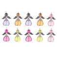 thumbnail image 1 of 10x Angel Wing Charms Collar Pendientes Suministros De Artesanía Regalos Mixtos, 1 of 9