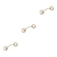 thumbnail image 3 of QualitChoice Robe Broche de Style Simple Femme Accessoire de Mode Vêtements Féminins Parure Bijoux Cadeau Pull Perle Cardigan Clip Type 4 3Set, 3 of 6