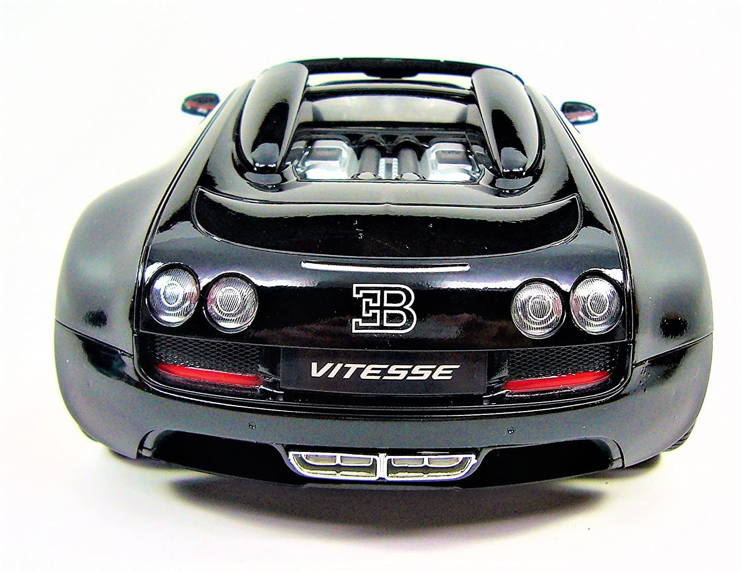Wonder Wheels 1:14 RC Remote Control Bugatti Veyron Grand Sport Vitesse Licensed Model Car - Black/Orange