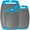 Gray/Aqua, variant on GORILLA GRIP Oversized 100% BPA Free Reversible Kitchen Cutting Board Set of 3, Juice Grooves, Dishwasher Safe, Black