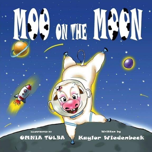 Moo on the Moon, (Paperback)