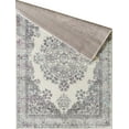 thumbnail image 2 of L'Baiet Daisy White Oriental 2' x 6' Rug, 2 of 5
