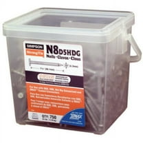 Simpson Strong Tie N8D5HDG Structural Connector 1-1/2-Inch by 0.131-Inch 10-Gauge Smooth Shank Hot-Dip Galvanized Nails