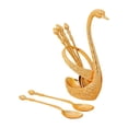 thumbnail image 3 of Juego de Vajilla de postre Sunnimix Cubiertos de Café Decoración Fiesta cucharas de oro, 3 of 8