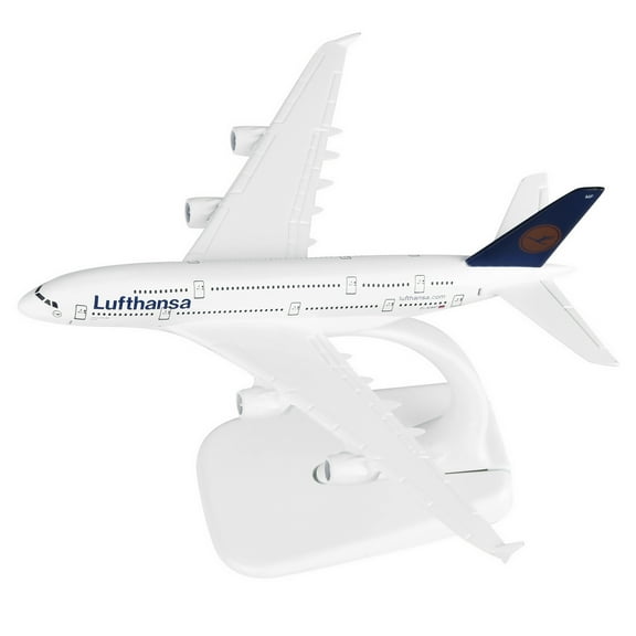 German Lufthansa A380 Airbus Civil Airliner Model Plane Aviation Decor Vintage Collectible Toys