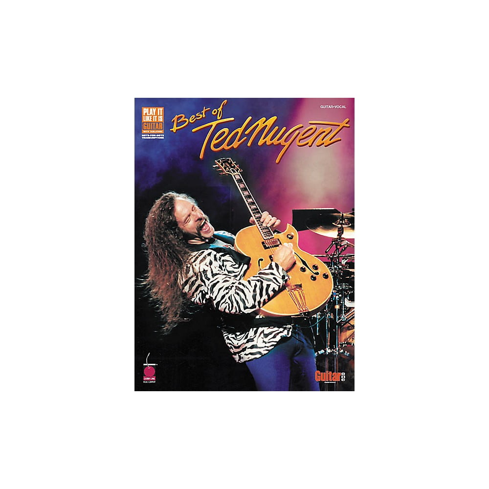 Cherry Lane Best Of Ted Nugent Guitar Tab Songbook Walmart Com Walmart Com