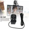 thumbnail image 4 of Caméra Web HD, Caméra Web USB Plug and Play avec Microphone Intégré, Objectif Optique 30fps pour Diffusion en Direct et Collecte d'Informations, 4 of 7