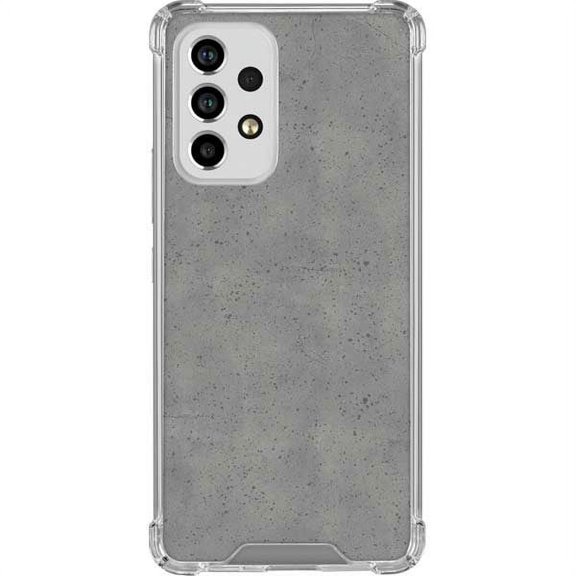 Skinit Concrete Speckle Grey Concrete Galaxy A53 5G Clear Case