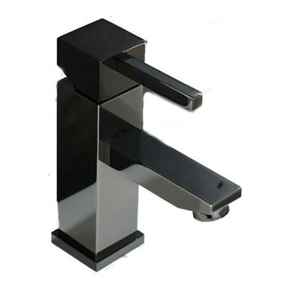Furniture Indoor Home Decorative Bathroom, Washroom, Kitchen Upc Faucet With Drain - Glossy Black