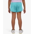 thumbnail image 5 of Champion Girls Crinkled Woven Shorts - Aqua - Size Large, 5 of 6