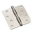 thumbnail image 1 of Onward Richelieu Hardware 81822NBB Charnière de Butée Réversible à Combinaison de Mortaise Complète, 4 Po (102 mm), Finition Nickel Brossé, (3 Pack), 4, 1 of 2