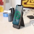 thumbnail image 2 of mophie Snap+ Powerstation Wireless Stand - Black - Compatible with MagSafe Enabled iPhones or Any Qi-Enabled Smartphones Including Apple Samsung or Google Phones, 2 of 8