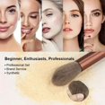 thumbnail image 4 of Juego de brochas de maquillaje, base cosmética profesional suave y esponjosa, sombra de ojos en polvo, mezcla Kabuki, brocha de maquillaje, herramienta de belleza, 4 of 5