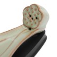 thumbnail image 4 of Soporte Para Quemador De Incienso, Soporte Para Incienso De Cerámica En Relieve, Soporte Para Varitas De Incienso, Decoración De Escritorio Para Decoración Clásica, Yoga, OTVIAP Incense Tray, 4 of 8