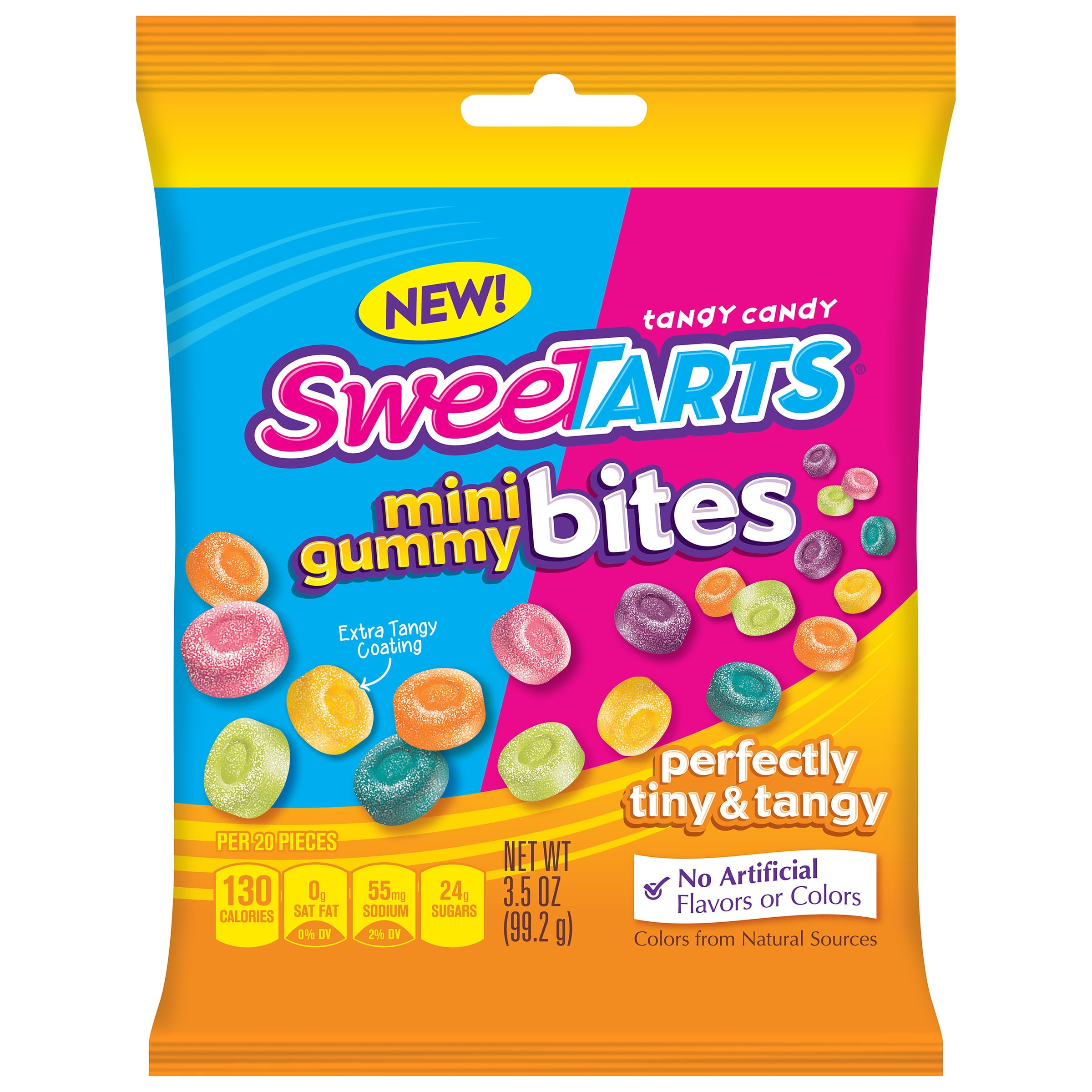Sweetarts Mini Gummy Bites, 3.5 Oz
