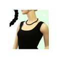 thumbnail image 2 of Collar de cuentas 10 mm NEGRO BRILLANTE 45 cm Yashi, 2 of 4