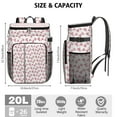 thumbnail image 3 of 20L Insulated Cooler Backpack for Pizza Party - Leakproof Food & Drink Cooler Bag with 26 Can Capacity, Perfect for Camping, Beach & Picnics, 3 of 6