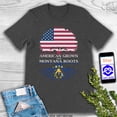 thumbnail image 3 of American Grown with Montana Roots T-Shirt., 3 of 4