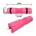 thumbnail image 2 of Protector De Cuello Para Levantamiento De Pesas Con Barra rosa, 2 of 4