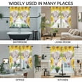 thumbnail image 3 of Farmhouse Sunflowers Swag Valances for Windows, Kitchen Curtains 36 Inch Length 2 Panels Set, Spring Country Watercolor Cow Floral Short Curtains for Small Windows Rod Pocket Cafe Curtains 28"x36", 3 of 8