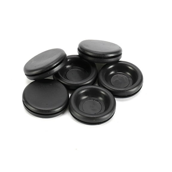 200Pcs Assorted Size Rubber Blanking Grommets Open/Closed Blind Plug Wiring Bung
