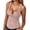 A1#-RD2, variant on LPKRT Women Solid Low Cut Button Tank Top - Sleeveless Casual Vest, Summer Layering Blouse(RD2-M)