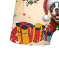 thumbnail image 5 of Merry Christmas Santa Boston Terrier Scarf Twinkling Lights Xmas Holiday All Over Print Boxer Briefs Underwear for Men Dad Gentleman Dog Lover Gifts - 00022, 5 of 6