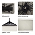 thumbnail image 3 of Cesto para ropa sucia ZERO JET LAG Slim Rolling 52 L Storage Beige, 3 of 7