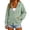 Light green, variant on Certgust Womens Hoodies Under $10 Hot Sales Womens Zip Up Hoodies Long Sleeve Hooded Sweatshirt Women Fashion Zipper Fall Light Jackets with Pocket