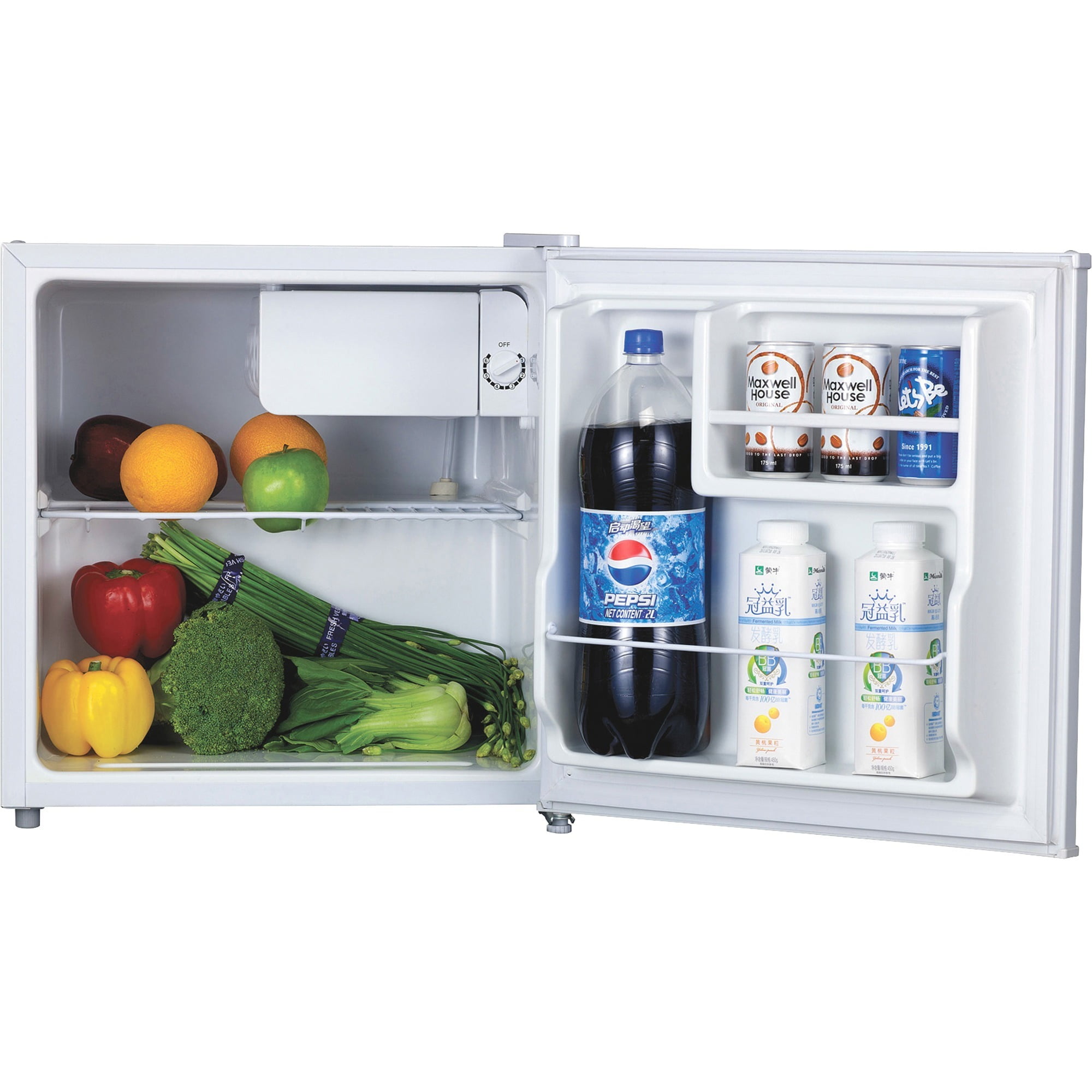 Lorell, Llr72310, 1.6 Cu. Ft. Compact Refrigerator, 1 Each, White