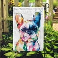 thumbnail image 2 of Garden Flag Double Sided Durable Yard Flag, Watercolor French Bulldog Fade Resistant Seasonal Flags, Suitable for Outdoor Home Lawn Patio Porch Decorative, 28x40 Inch Yard Flags, 2 of 5