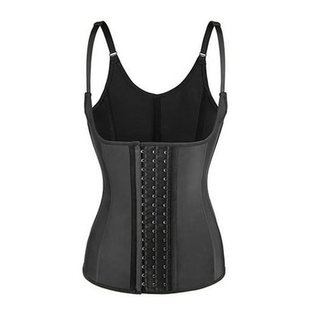 

KDDYLITQ Women s Shaper Babydoll Tummy Control One Piece Sexy Shapewear Plus Size Bodysuit Black XS