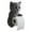 E, variant on XIA0LE Decorative Cat Toilet Paper Holder, 8in Cat Toilet Paper Holde, Wall Mount Bathroom Tissue Dispenser with Ragdoll Design Little Alpaca cat Toilet Paper Holder