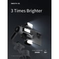 thumbnail image 2 of Zhiyun Smooth 5S Phone Gimbal, 3-Axis Smartphone Stabilizer with Built-in and Magnetic Fill Light, AI Face Tracking for iPhone and Android, YouTube TikTok Video, Gray Combo, 2 of 5