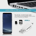 thumbnail image 3 of Luz Electrica Portatil Likrtyny Lector de tarjetas USB2.0 Micro USB OTG blanco, 3 of 8