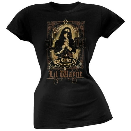 Lil Wayne Ladies Tee - Lil Wayne - Tha Carter III Juniors T-Shirt