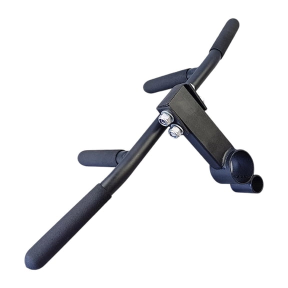 Strength Training Handle T Bar Row Attachment Gym Handle Heavy Duty Metal for Back Muscle Core Strength Workouts