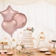 thumbnail image 3 of Conjunto de globos de papel de aluminio Wosthever Oro Rosa 18 Pulgadas, 3 of 6