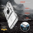 thumbnail image 2 of for Google Pixel 6 Case with HD Screen Protector, Build in 360° Rotating Ring Kickstand [Military Grade] Protective Case for Pixel 6, Silver, 2 of 13