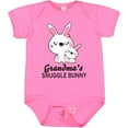 thumbnail image 3 of Inktastic Grandma's Snuggle Bunny Easter Girls Baby Bodysuit, 3 of 5