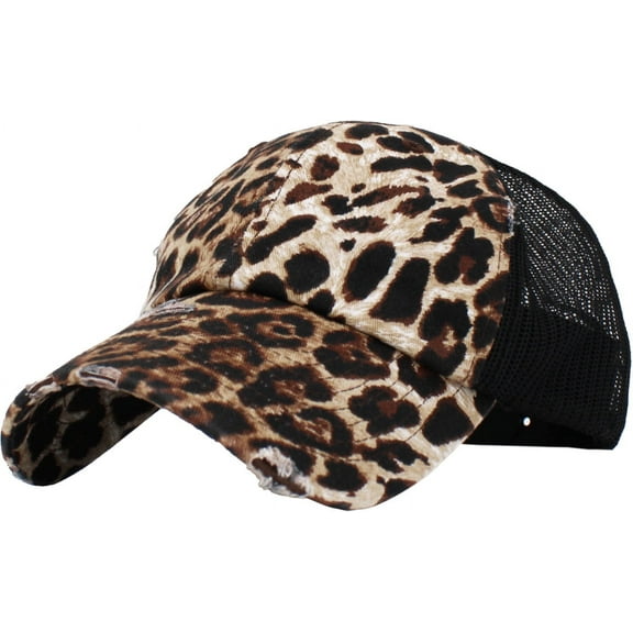 Mesh Vintage White Baseball Cap