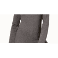 thumbnail image 3 of Karen Scott Women's Long Sleeve Mock Neck Cotton Top Gray Size Petite X-Large, 3 of 4