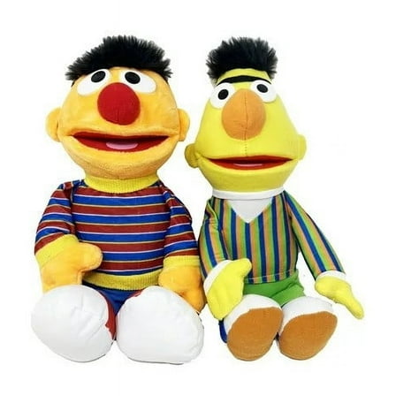 Sesame Street Legend Plush Toys- Ernie and Bert 9Inch Dolls Bert and Ernie DuO